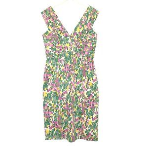 Staxs Watercolor Sleeveless Sheath Dress
